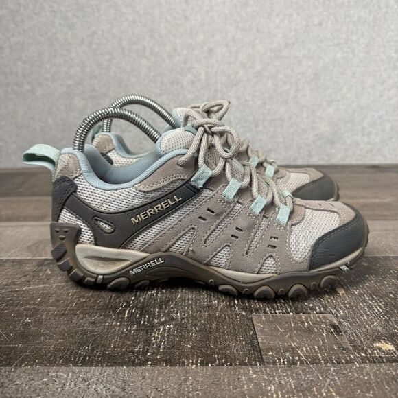 Merrell Shoes - Merrell Womens Size 6.5 Accentor Wild Dove Cloud Blue Hiking Shoes J269836C